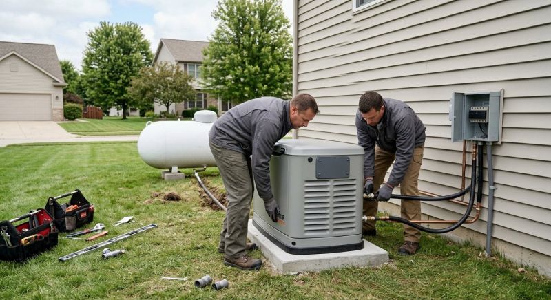 Propane Generator Installation in Denver, CO