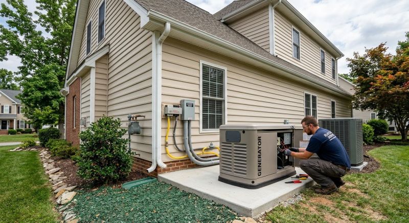 Propane Generator Installation in Roswell, GA
